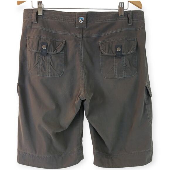 Kuhl SZ 12 Women's Free Range Army Green 11" Cargo Shorts - Picture 5 of 7